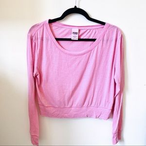 Pink long sleeve VS Pink shirt